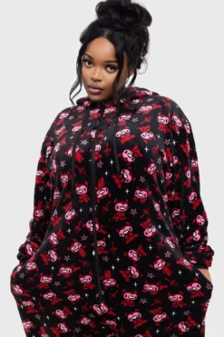 KILLSTAR Gloomy Horns Fleece Onesie - Gloomy Bear Collaboration 14 KILLSTAR Gloomy Horns Fleece Onesie - Gloomy Bear Collaboration -Kill Star Store GLOOMY HORNS FLEECE ONESIE PLUS W Dcopy 3560dc98 ee94 40c1 bb2b 63312e456341