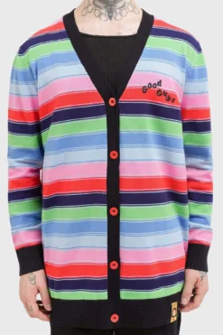 Good Guys Finish Last Knit Cardigan 12 Good Guys Finish Last Knit Cardigan -Kill Star Store GOOD GUYS FINISH LAST KNIT CARDIGAN M D