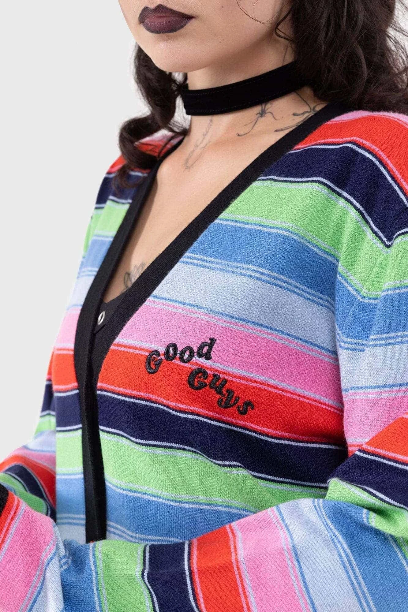 Good Guys Finish Last Knit Cardigan 2 Good Guys Finish Last Knit Cardigan - Image 2