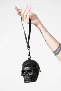 KILLSTAR Grave Digger Sculpted Skull Coin Purse