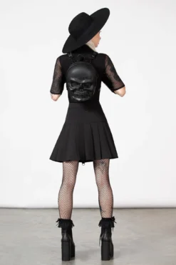 Killstar Grave Digger Skull Mini Backpack -Kill Star Store GRAVE DIGGER MINI BACKPACK W 5