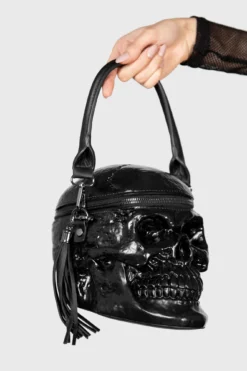 Killstar Grave Digger Skull Handbag 10 Killstar Grave Digger Skull Handbag -Kill Star Store GRAVE DIGGER SKULL HANDBAG W C