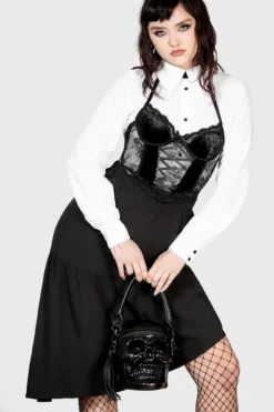Killstar Grave Digger Skull Handbag 12 Killstar Grave Digger Skull Handbag -Kill Star Store GRAVE DIGGER SKULL HANDBAG W G