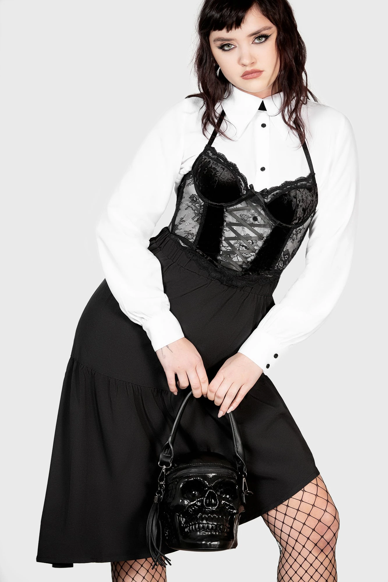 Killstar Grave Digger Skull Handbag 5 Killstar Grave Digger Skull Handbag - Image 5