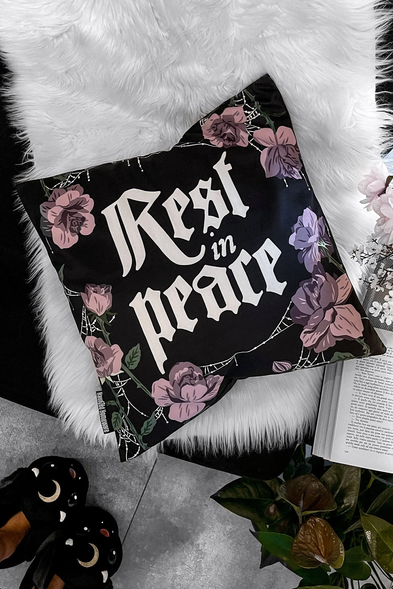 Grave Bloom Cushion Cover 1 Grave Bloom Cushion Cover