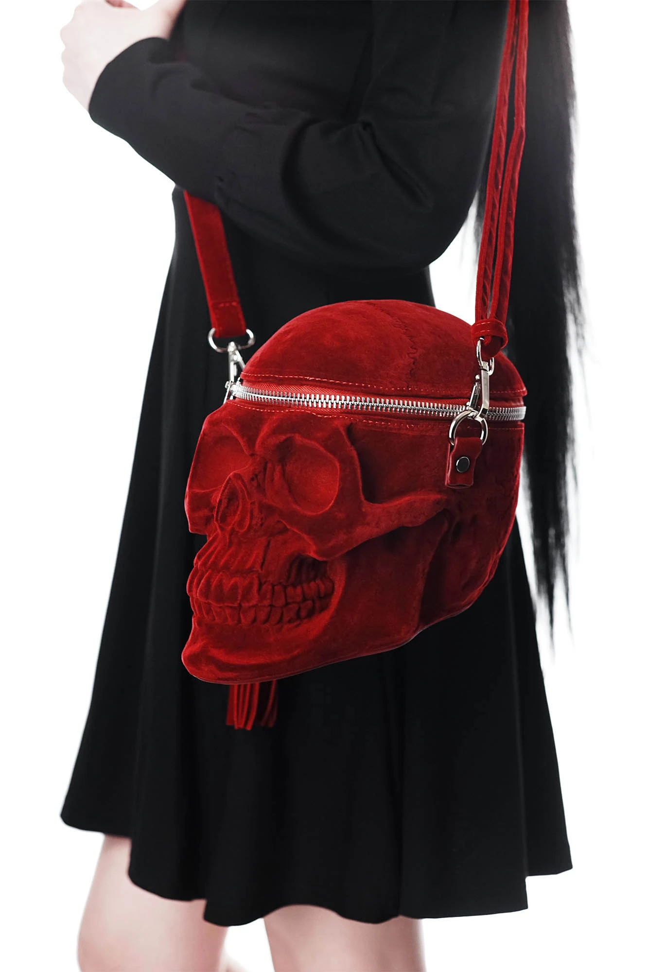 KILLSTAR Grave Digger Skull Handbag - Blood Edition 4 KILLSTAR Grave Digger Skull Handbag - Blood Edition - Image 4