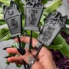 Gravestone Plant Pot Markers