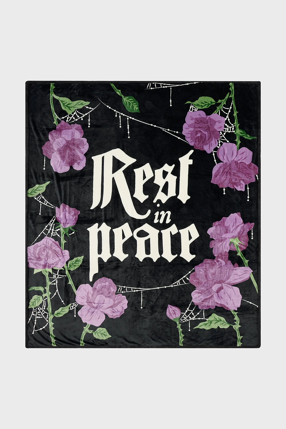 Grave Bloom Fleece Blanket 2 Grave Bloom Fleece Blanket - Image 2