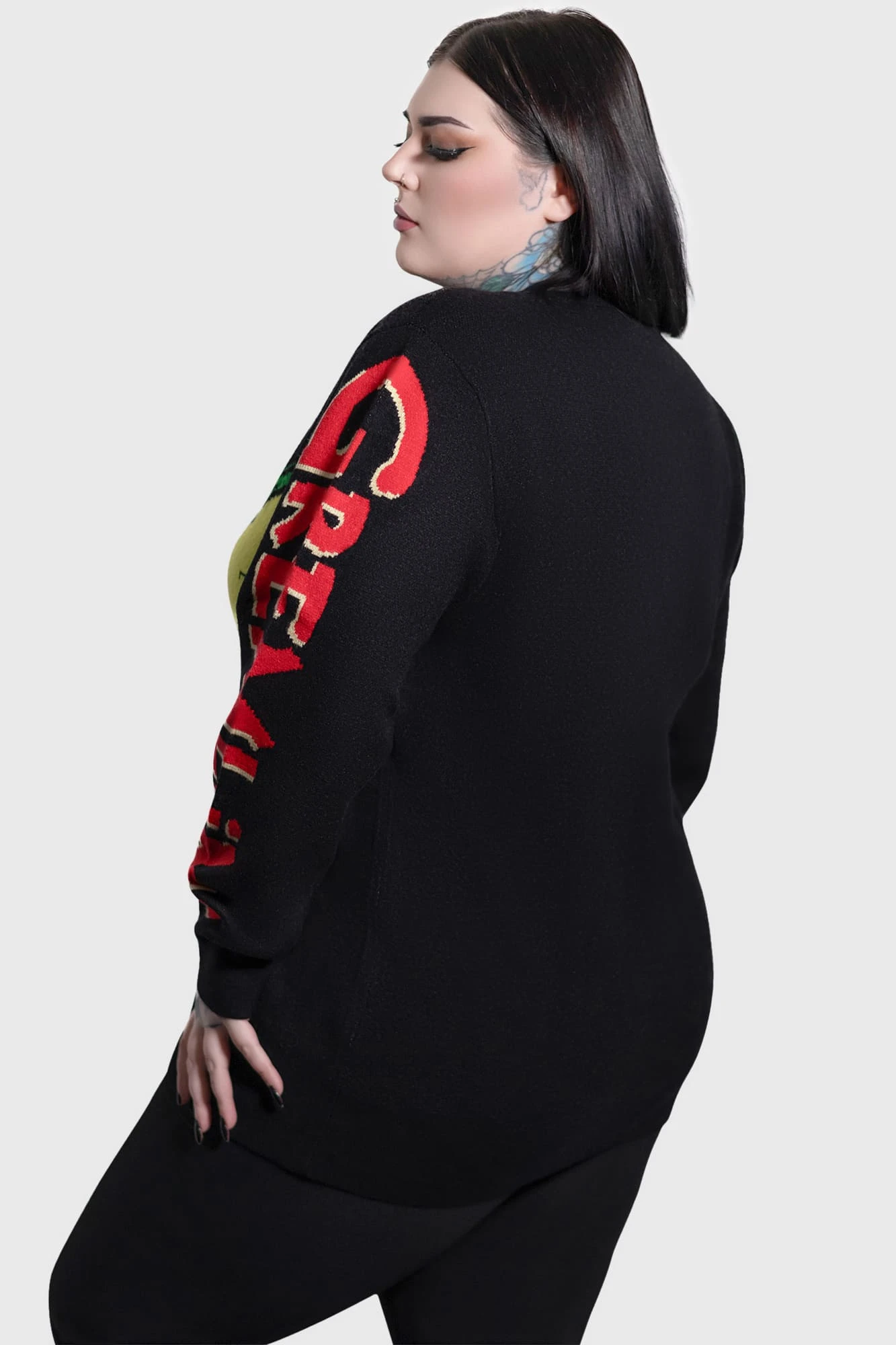 KILLSTAR x Gremlins Stripe Knit Sweater 6 KILLSTAR x Gremlins Stripe Knit Sweater - Image 6