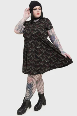 Killstar x Gremlins After Midnight Skater Dress -Kill Star Store GREMLINS AFTER MIDNIGHT SKATER DRESS PLUS W B 3cd533f1 df7f 4872 8aaa dabee7f2dfeb