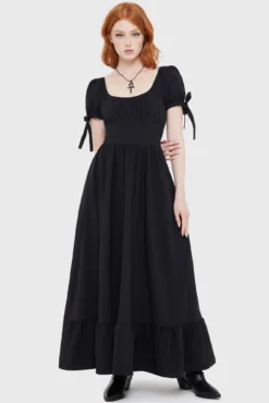 Grim Gretchen Dress [BLACK] -Kill Star Store GRIMGRETCHENDRESS BLACK D