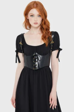 Grim Gretchen Dress [BLACK] -Kill Star Store GRIMGRETCHENDRESS BLACK E
