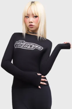 KILLSTAR Grl Power Long Sleeve Top