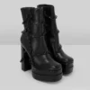 Killstar Gloomed And Doomed Platform Boots with Chain Detail
