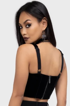 Grimwhisper Corset Top -Kill Star Store GrimwhisperCorset G