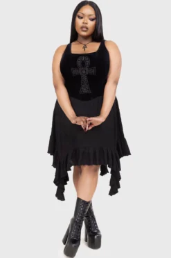 Grimwhisper Corset Top -Kill Star Store GrimwhisperCorset PLUS D