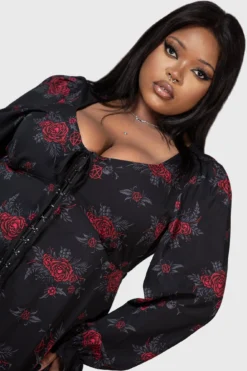 Hail Pandora Maxi Dress [PLUS] -Kill Star Store HAIL PANDORA MAXI DRESS PLUS W E