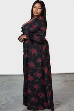 Hail Pandora Maxi Dress [PLUS] -Kill Star Store HAIL PANDORA MAXI DRESS PLUS W F