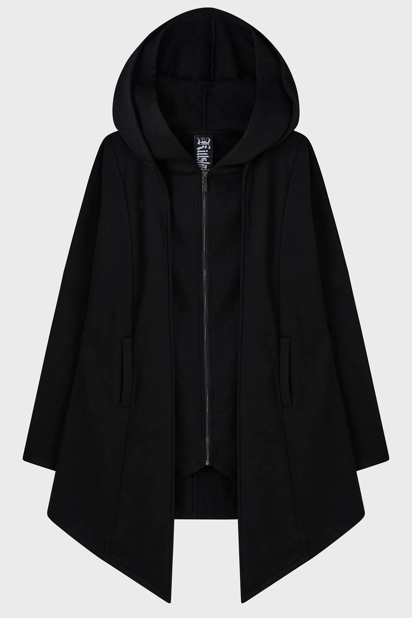 KILLSTAR Hardcoded Poetry Longline Hoodie 9 KILLSTAR Hardcoded Poetry Longline Hoodie - Image 9