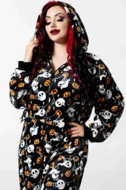 Haunted Pumpkin Onesie -Kill Star Store HAUNTED PUMPKIN ONESIE C