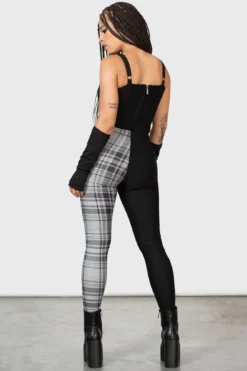 Heartbreaker Leggings -Kill Star Store HEART BREAKER LEGGINGS GREY W E