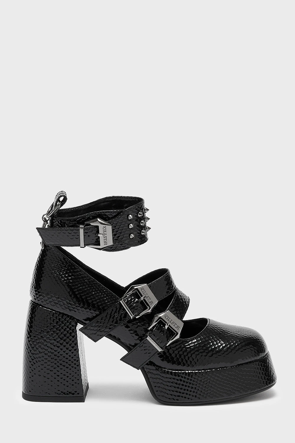 Killstar Nightmarish Textured Platform Mary Janes 1 Killstar Nightmarish Textured Platform Mary Janes