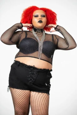 Hellia Fishnet Top [PLUS]