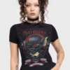 KILLSTAR x Gremlins Here Comes Trouble Fitted Mesh T-Shirt
