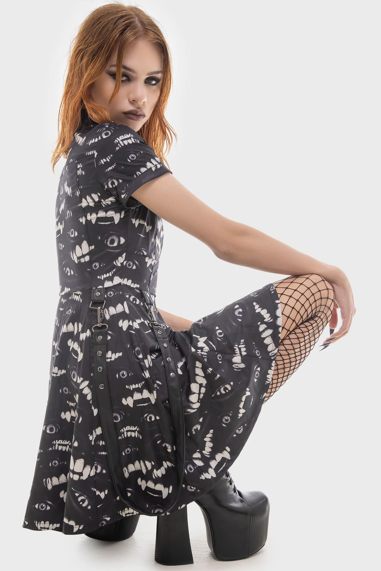 Killstar x The Lost Boys Hex-Cellent Mini Dress 1 Killstar x The Lost Boys Hex-Cellent Mini Dress