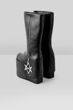 Killstar Hexraider Platform Boots 14 Killstar Hexraider Platform Boots -Kill Star Store HEXRAIDER BOOTS G