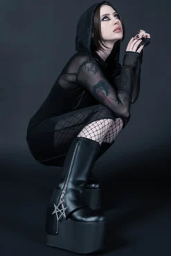 Killstar Hexraider Platform Boots