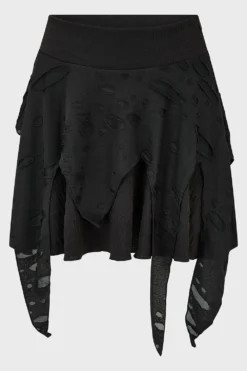 Hollow Grove Skirt 11 Hollow Grove Skirt -Kill Star Store HOLLOWGROVESKIRT BLACK 1