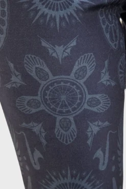 KILLSTAR x The Lost Boys Half Vamp High Waist Velvet Flared Trousers -Kill Star Store HalfVampHighWaistTrousers1