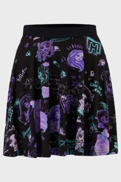 KILLSTAR x Monster High Haunt It Mini Skirt -Kill Star Store HauntItMiniSkirt 1