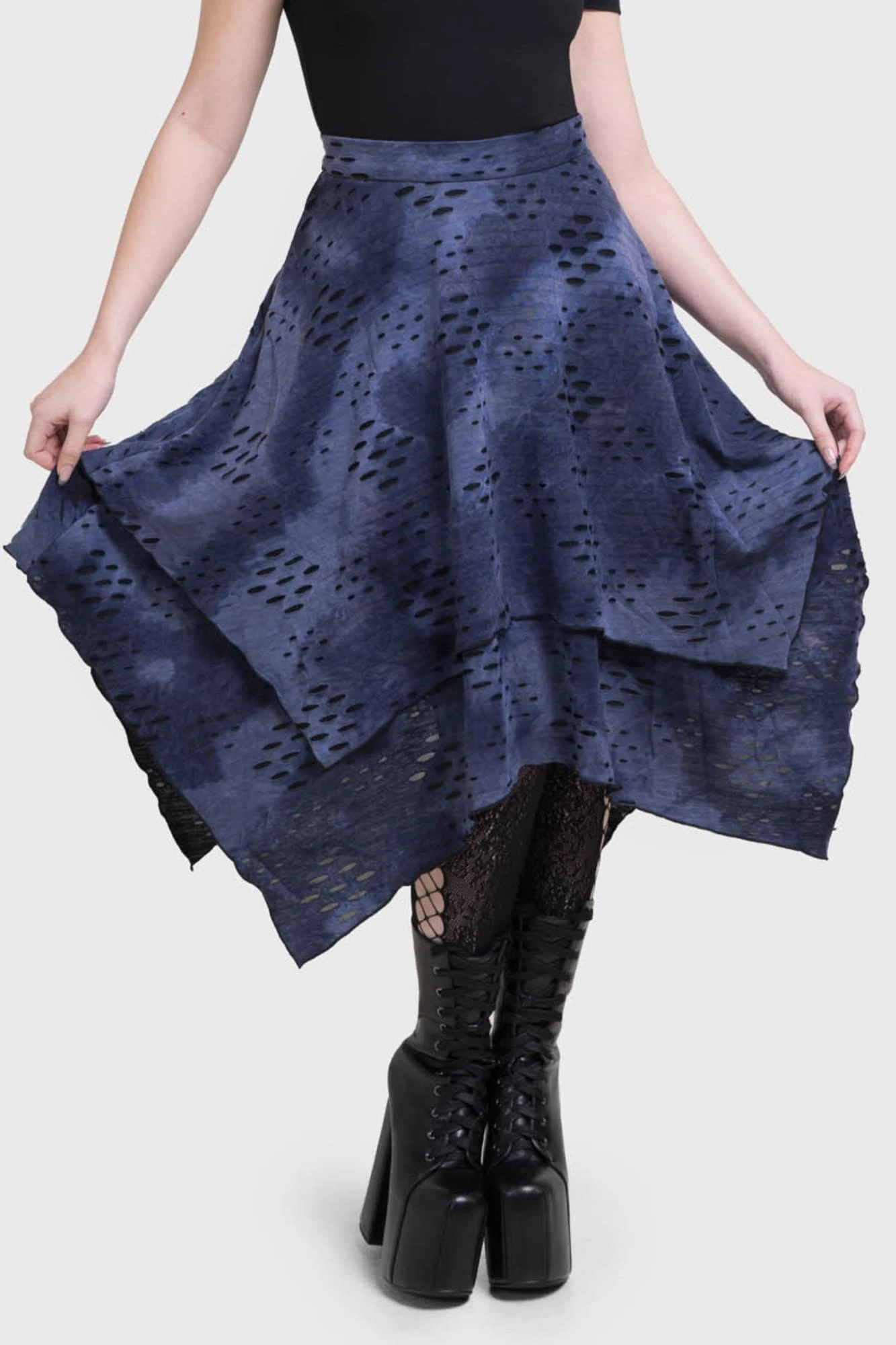KILLSTAR x Corpse Bride Hauntly Maiden Skirt 3 KILLSTAR x Corpse Bride Hauntly Maiden Skirt - Image 3
