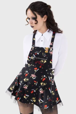 KILLSTAR x Chucky It's Time To Play Pinafore Dress