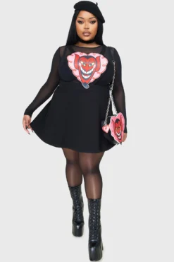 KILLSTAR x Powerpuff Girls I Feel Pretty HIM Pinafore Dress 13 KILLSTAR x Powerpuff Girls I Feel Pretty HIM Pinafore Dress -Kill Star Store I FEEL PRETTY OH SO PRETTY PINAFORE PLUS B