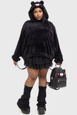 Killstar x Gloomy Bear I'm Gloomy Fluffy Hoodie -Kill Star Store I M GLOOMY HOODIE PLUS W B 9c8ccd3c f3b2 4c89 ac0e e0674a50eaf7