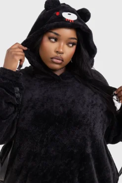 Killstar x Gloomy Bear I'm Gloomy Fluffy Hoodie -Kill Star Store I M GLOOMY HOODIE PLUS W F 21b12fcd 4b37 4055 baf7 68e2444f1bbf
