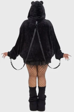 Killstar x Gloomy Bear I'm Gloomy Fluffy Hoodie -Kill Star Store I M GLOOMY HOODIE PLUS W G 088d7c7d 2c2f 41f4 b32a 6eff58f2ba4d