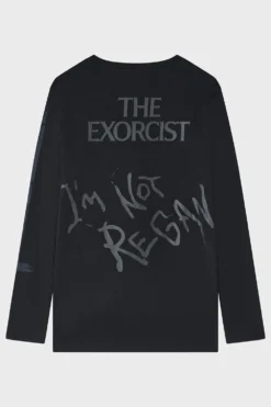 KILLSTAR x The Exorcist: I'm Not Regan Long Sleeved Top -Kill Star Store I MNOTREGANLONGSLEEVET SHIRT BLACK 2