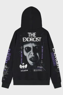 The Exorcist I'm The Devil Official Licensed Zip-Up Hoodie -Kill Star Store I MTHEDEVILHOODIE BLACK 2