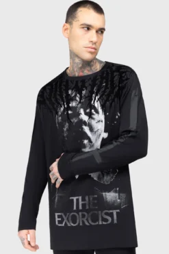 KILLSTAR x The Exorcist: I'm Not Regan Long Sleeved Top -Kill Star Store I m Not Regan Long Sleeved Top C