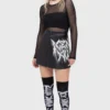 Ice Nine Kills Logo Mini Skirt - Official Band Collaboration