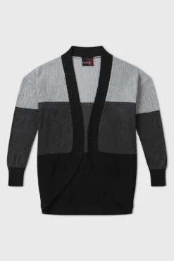 KILLSTAR January Mist Plus Size Cardigan - Striped Unisex Knit -Kill Star Store January Mist Cardigan MENS PLUS G