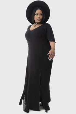 KILLSTAR Krypt Lovers Cape Maxi Dress -Kill Star Store KRYPT LOVERS DRESS PLUS W E ca4ef823 b947 4072 a084 4a93e7552670