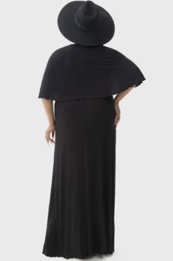 KILLSTAR Krypt Lovers Cape Maxi Dress -Kill Star Store KRYPT LOVERS DRESS PLUS W F b40411d3 d3e7 4891 92e4 557e9f300e5c