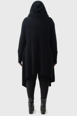 Last Quarter Hooded Cardigan -Kill Star Store LAST QUARTER HOODED CARDIGAN PLUS W E 2a2f3ad8 c036 4b00 b702 d3385ebf2f7f