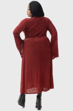 KILLSTAR Lepidoptera Burnout Velvet Midi Dress 16 KILLSTAR Lepidoptera Burnout Velvet Midi Dress -Kill Star Store LEPIDOPTERA MAXI DRESS PLUS W D 159f5ca6 fed9 4703 8501 5f435c5dcb85