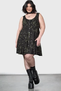 KILLSTAR Leslynn Babydoll Dress [Plus Size] -Kill Star Store LESLYNN BABYDOLL DRESS PLUS W D